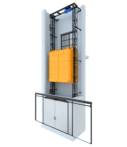Двухмачтовый подъемник 2000 кг, 18 м Фото в Новосибирске