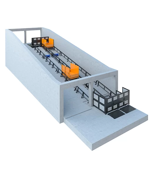 Наклонный грузовой подъемник 1500 кг Фото в Новосибирске